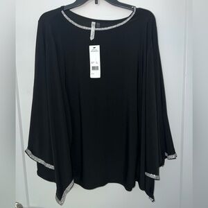Top with rhinestones nwt
